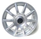 Kit 4 Rodas Aro 14x6 Daimler 4X100/108 Prata BRW 1570