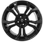 Kit 4 Rodas Aro 14x6 Renault Sandero RS 4x100 Black Krmai M7