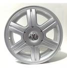 Kit 4 Rodas Aro 15 4x100 VW Gol Rallye Pimentinha Prata Zk-420