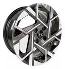 Kit 4 Rodas Aro 15x6 4x100 Hyundai HB20 2023 GD Krmai S42
