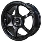 Kit 4 Rodas Aro 15x6.5 Rodera NK 4x100 Black RDR03