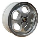 Kit 4 Rodas Aro 15x6 Porsche Le Mans 4x100 D.Prata EW928 ET38