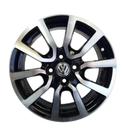 Kit 4 Rodas Aro 15x6 Vw Gol Gt 2017 4X100 BD BRW 1220
