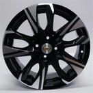 Kit 4 Rodas Aro 16x6 4x100 Onix Montana Modelo Tracker BD Krmai S24