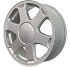 Kit 4 Rodas Aro 17x6 Audi Avant 4x100 Prata Brw 2000