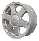 Kit 4 Rodas Aro 17x6 Audi Avant 4x100 Prata Brw 2000