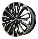 Kit 4 Rodas Aro 17x7 5x114 Preta Diamantada Corolla GR Krmai S49