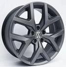 Kit 4 Rodas Aro 17x7 5x120 Amarok V6 Grafite Fosca Krmai S07