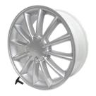 Kit 4 Rodas Aro 20x7,5 Omega PowerTech 5x110 Prata BRW 1860