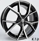 Kit 4 Rodas Aro 20x8 5x100 Golf R GD Krmai K73