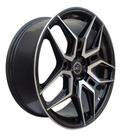 Kit 4 Rodas Aro 20x8 Incitatus B.A.R 5X100 Black Diam.