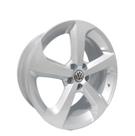 kit 4 Rodas Aro17x7 Brooklyn 5X112 Prata Zk-956