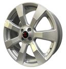 kit 4 Rodas Aro18x6 Outlander 4X100 Prata Zk-1020