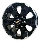 kit 4 rodas da S10 ltz aro 16 preta diamantada