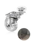 Kit 4 Rodizio Silicone 35mm SEM FREIO
