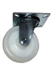 Kit 4 Rodizios Nylon 4pol. Base Placa Girat. 170kg Por Roda