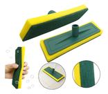 Kit 4 Rodo Esfregão Abrasivo Limpa Azulejo Piso Passa Cera Kit 4 Rodo Esfregão Abrasivo Limpa Azulejo Piso Passa Cera