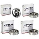 Kit 4 rolamento diferencial dianteiro mitsubishi pajero tr4 Kit 4 rolamento diferencial dianteiro mitsubishi pajero tr4