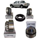 Kit 4 Rolamento Retentor Diferencial Ranger Dana 44.3 01-12