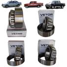 Kit 4 Rolamentos Diferencial Traseiro Ranger 01-12 Dana 44.3