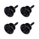 Kit 4 Roldana Luxo Preta Violão Baixo Guitarra Viola Ukulele Kit 4 Roldana Luxo Preta Violão Baixo Guitarra Viola Ukulele