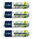 Kit 4 Rolo De Lã Pintura Anti Respingo 23cm Brasileirinho Kit 4 Rolo De Lã Pintura Anti Respingo 23cm Brasileirinho
