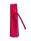 kit 4 rolos Elástico chato N12- 0.7mm Rosa pink de 10metros