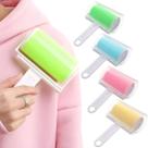 Kit 4 Rolos Tira Pelos Fiapos e Sujeira Adesivo Para Roupas Sofás cadeiras Lavável 100 Reutilizável com Estojo