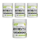 Kit 4 Ruthless 2.0 Pré-treino Sabor Limão 4x250g FNB Sport Nutrition