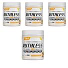 Kit 4 Ruthless 2.0 Pré-treino Sabor Tangerina 4x250g FNB Sport Nutrition