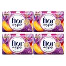 Kit 4 Sabonetes em Barra Flor de Ypê Frésia e Pêssego 85g