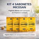 Kit 4 Sabonetes em Barra Micosan Original 90g Uso Diário Corporal Kit 4 Sabonetes em Barra Micosan Original 90g Uso Diário Corporal