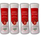 Kit 4 Sabonetes Intimo Morango BioInnova 200 ml