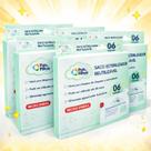 Kit 4 Saco Esterilizador Micro-ondas 24un Reutilizavel Bebe