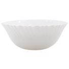 Kit 4 Saladeiras Tigelas Branca 1 Litro De Vidro 20,5cm