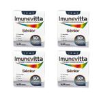 Kit 4 Sênior 50+ Imunevitta 23 Nutrientes 60 Caps. Kit 4 Sênior 50+ Imunevitta 23 Nutrientes 60 Caps.