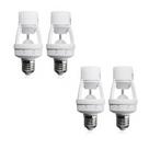 Kit 4 Sensor De Movimento Para Lâmpada Soquete E27 Novidade