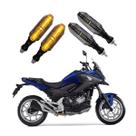 KIT 4 Seta Esportiva Pisca de Led Modelo P26 Para Moto Honda NC 750X Ano 2016 2017 2018201920202021 KIT 4 Seta Esportiva Pisca de Led Modelo P26 Para Moto Honda NC 750X Ano 2016 2017 2018201920202021