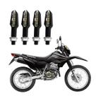 KIT 4 Setas Esportiva Pisca de Led Modelo P29 Para Moto Honda XR 250 TORNADO 2010 2011 2012 2013 2014 2015