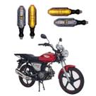 KIT 4 Setas Esportivas Pisca de Led Modelo P26 Para Moto DAFRA SUPER 50 Ano 2004 2005 2006 2007 2008 2009