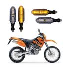 KIT 4 Setas Esportivas Pisca de Led Modelo P26 Para Moto KTM SXC 625 Ano 2010 2011 2012 2013 2014 2015 KIT 4 Setas Esportivas Pisca de Led Modelo P26 Para Moto KTM SXC 625 Ano 2010 2011 2012 2013 2014 2015