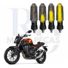 Kit 4 Setas Led Universal 12V P53S Sequencial Pisca para Moto Honda CB 500F 2004 2005 2006 2007 2008 2009 2010 2011 2012 Kit 4 Setas Led Universal 12V P53S Sequencial Pisca para Moto Honda CB 500F 2004 2005 2006 2007 2008 2009 2010 2011 2012