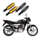 Kit 4 Setas P26 Honda CG 150 Sport 2005 2006 2007 2008 2009 2010 2011 2012 2013 2014 2015 2016 2017 2018 2019 2020 2021