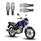 Kit 4 Setas Pisca de Led Dianteiro E Traseiro Modelo PF01 Honda CG 150 TITAN EX 2016 2017 2018 2019 2020 2021