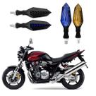 KIT 4 Setas Sequenciais Led Universal Pisca Azul P43S Moto Honda CB 1300 2013 2014 2015 2016 2017 2018201920202021