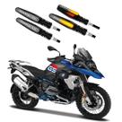 KIT 4 Setas Sequenciais Modelo P25B Slim / Palito Para Moto BMW R1200 RALLYE 2016 2017 2018201920202021