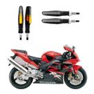KIT 4 Setas Sequenciais Modelo P25B Slim / Palito Para Moto CBR 929RR 2010 2011 2012 2013 2014 2015