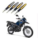 KIT 4 Setas Sequenciais Modelo P25B Slim / Palito Para Moto XRE 190 2010 2011 2012 2013 2014 2015