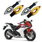 Kit 4 Setas Sequenciais P01 S Honda CBR 600F 2013 2014 2015 2016 2017 2018 2019 2020 2021