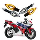 Kit 4 Setas Sequenciais P01 S Honda CBR 600RR 2013 2014 2015 2016 2017 2018 2019 2020 2021